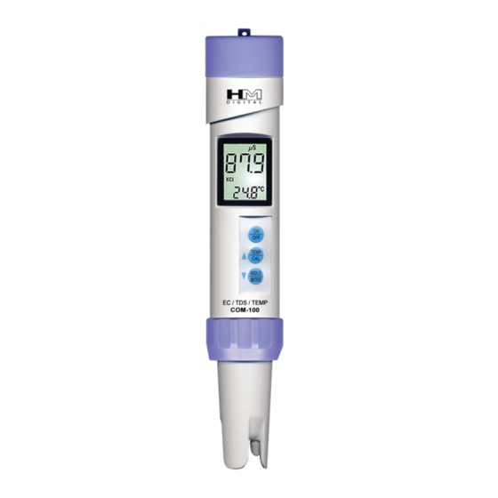 HM Digital COM-100 Bedienungsanleitung