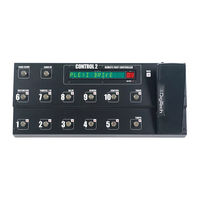 DigiTech Control 2 Remote Foot Bedienungsanleitung