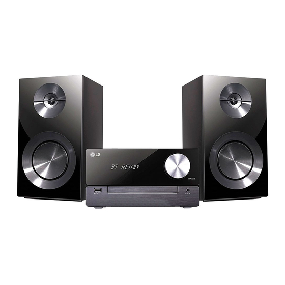 LG CM2460DAB Kurzanleitung