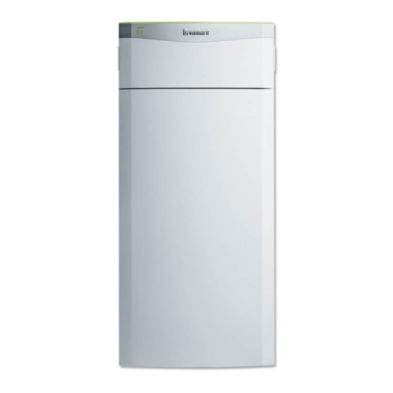 Vaillant flexoTHERM exclusive VWF 57/4 Betriebsanleitung