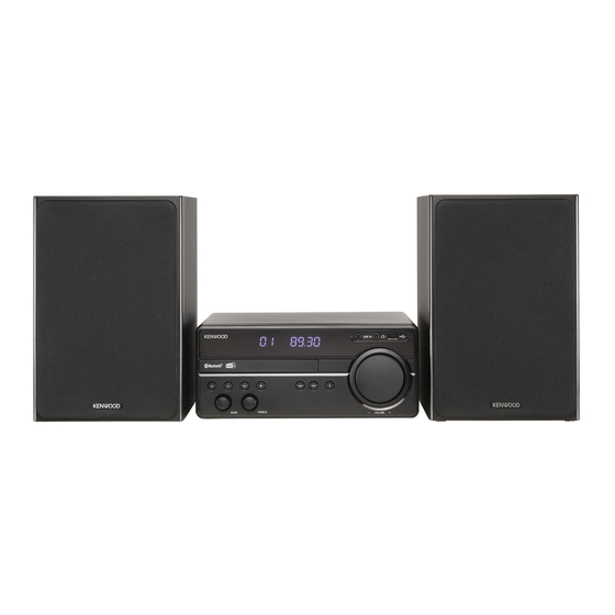 Kenwood M-819DAB Bedienungsanleitung