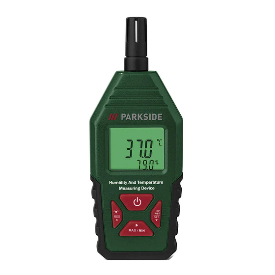 Parkside PKM B2 Bedienungs- Und Sicherheitshinweise