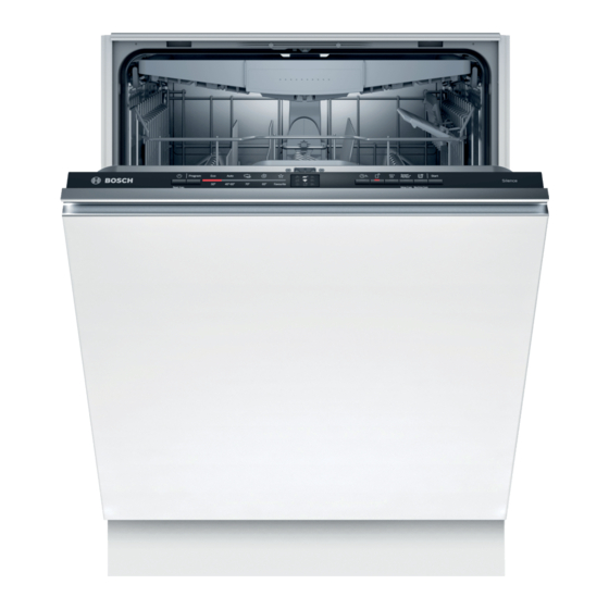Bosch SMV2HVX20E Gebrauchsanleitung