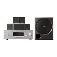Sony HT-DDW790 Kurzanleitung