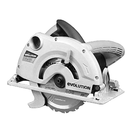 Evolution FURY Originalanweisungen