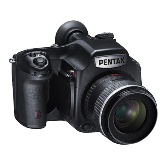 Ricoh pentax 645z Handbücher