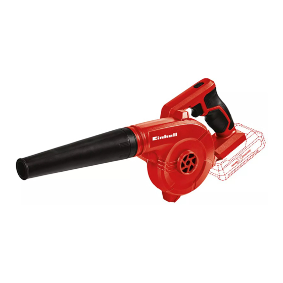 EINHELL TE-CB 18/180 Li Solo Originalbetriebsanleitung