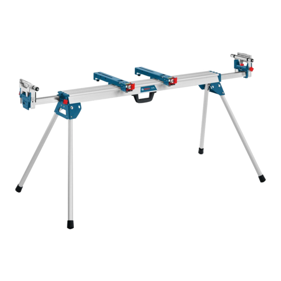 Bosch GTA 3800 Professional Originalbetriebsanleitung