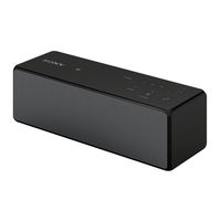 Sony SRS-X33 Einführungsanleitung