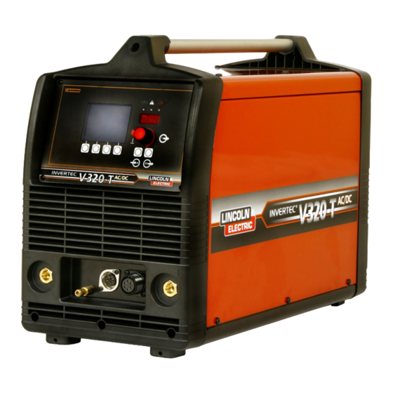 Lincoln Electric INVERTEC V320-T AC/DC Bedienungsanleitung
