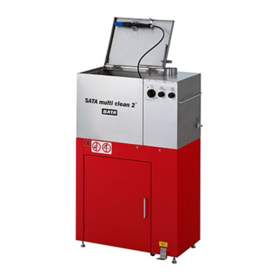 SATA multi clean 2 Betriebsanleitung