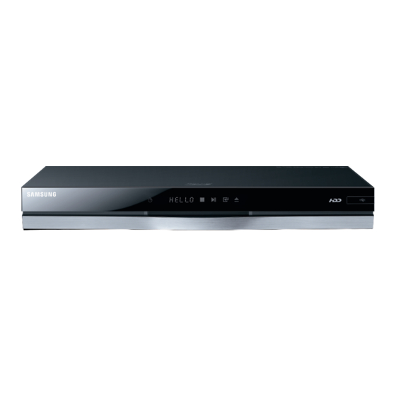 Samsung BD-E8309S Bedienungsanleitung