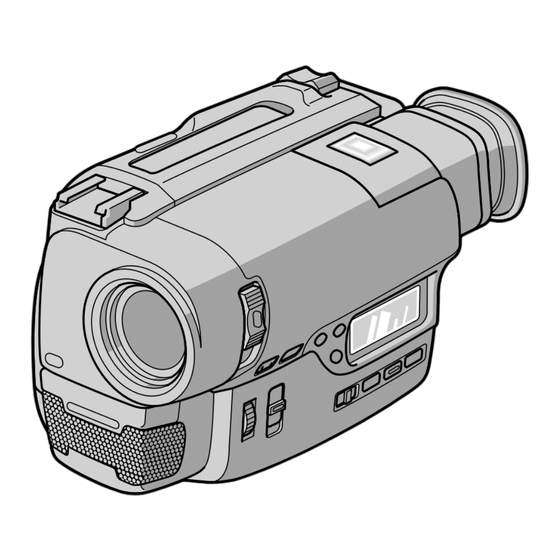 Sony CCD-TR920E Bedienungsanleitung