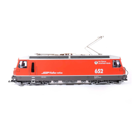 LGB RhB-Ellok Ge 4/4 III Bedienungsanleitung