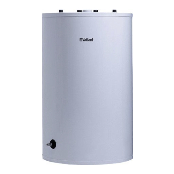 Vaillant uniSTOR VIH R 120/5 Montage-Und Installationsanleitung
