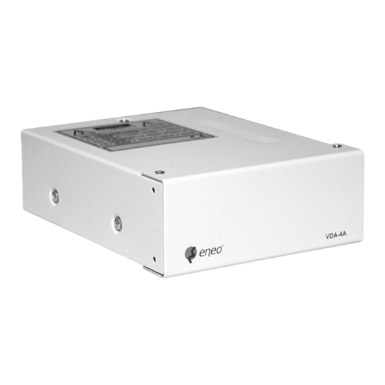 Eneo VDA-4A Betriebsanleitung