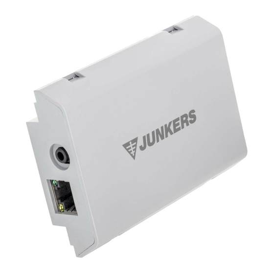 Junkers MB LANi Installationsanleitung