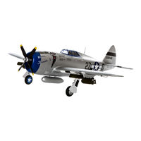 Horizon Hobby P-47 Razorback 1.2m BNF Basic Bedienungsanleitung