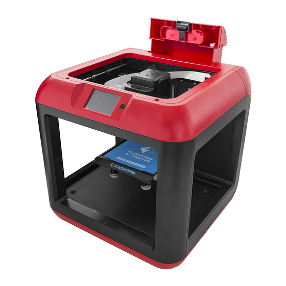 Flashforge Finder Bedienungsanleitung
