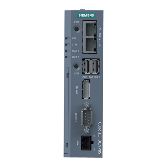 Siemens SIMATIC serie Montageanleitung