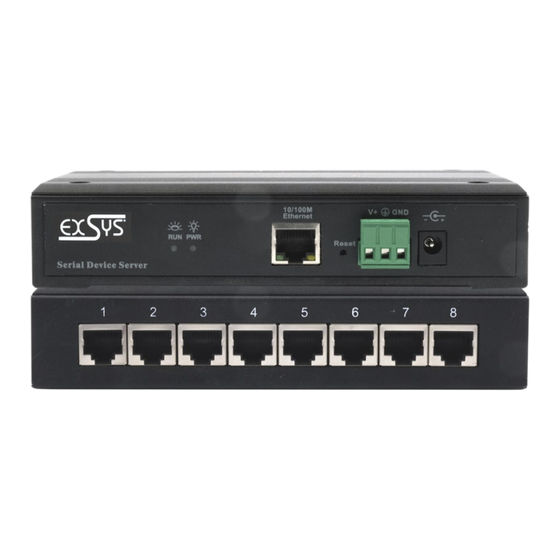 Exsys EX-61008 Anleitung