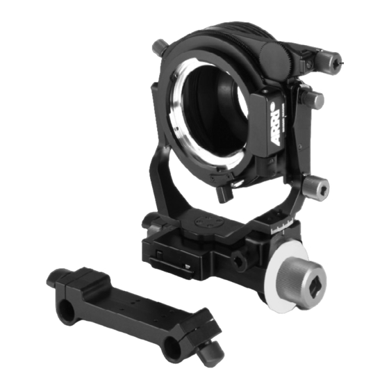 ARRI 18 / T3,8 Bedienungsanleitung