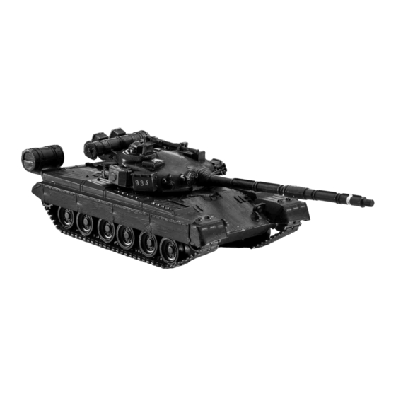 REVELL Soviet Battle Tank T-80B Montageanleitung