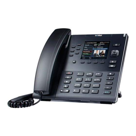 Mitel 6867 SIP Bedienungsanleitung