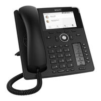 Snom D785N Kurzanleitung