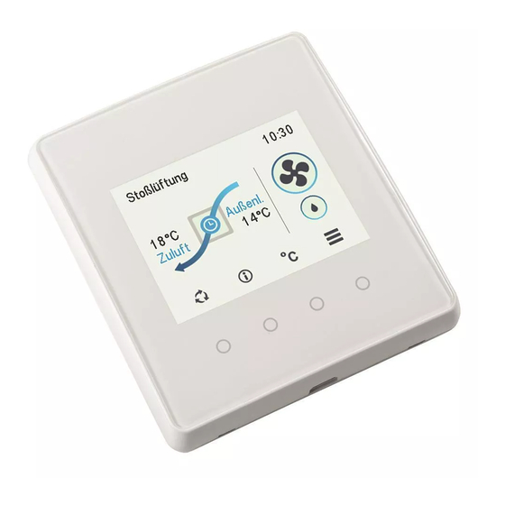 Vallox MyVallox Control MV C80 Kurzbedienungsanleitung