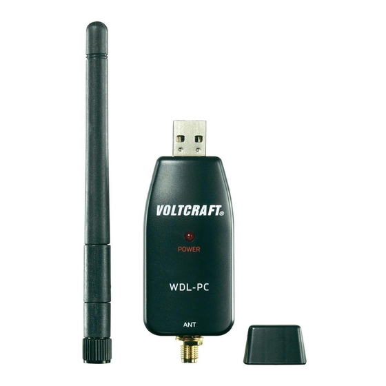 VOLTCRAFT WDL-PC Bedienungsanleitung