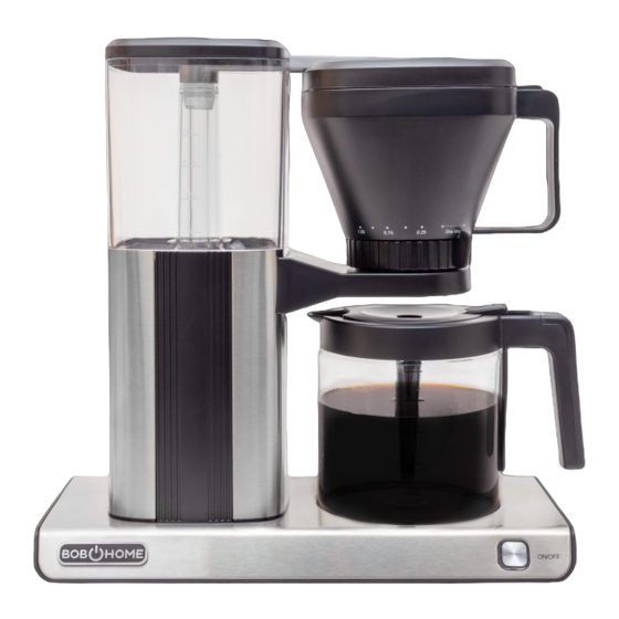 BOB-HOME Perfect cafe Bedienungsanleitung