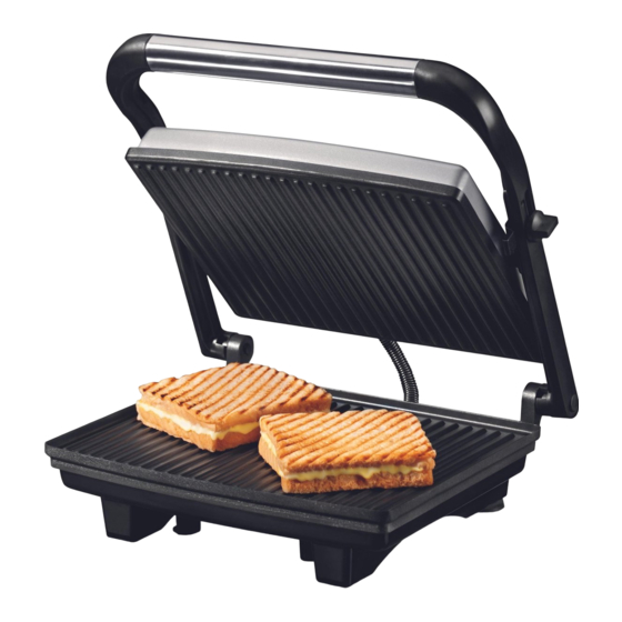 Princess PANINI TOASTER Anleitung