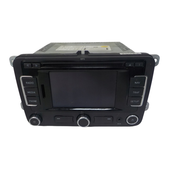 Seat media system 2.0 Betriebsanleitung