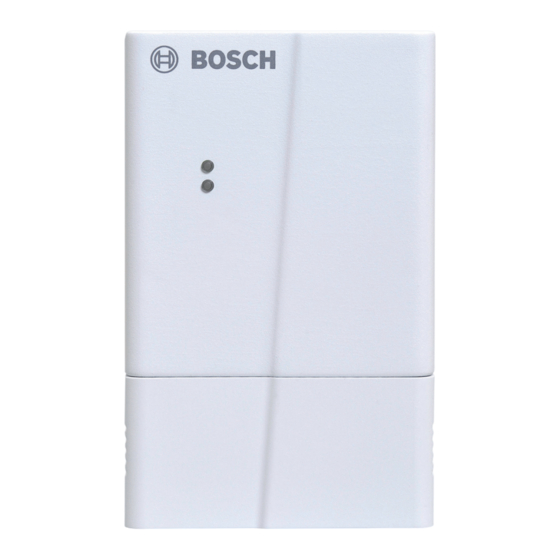 Bosch LE10 CRS-URE-0100 Ergänzung Zur Bedienungsanleitung