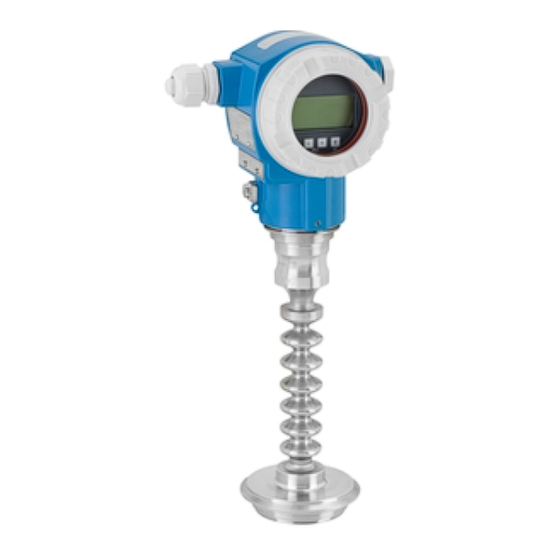 Endress+Hauser Cerabar S series Betriebsanleitung