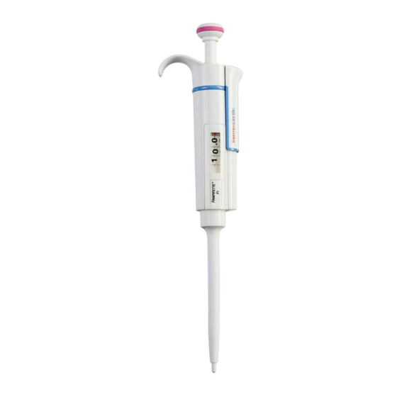Thermo Scientific Finnpipette F1 Bedienungsanleitung