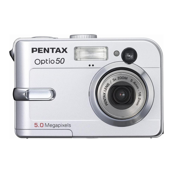 Pentax Optio 50 Handbuch