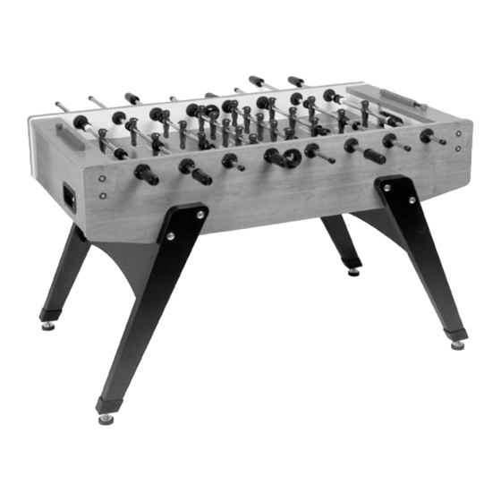 Garlando Mastercup DELUXE Aufbau- Und Betriebsanleitung