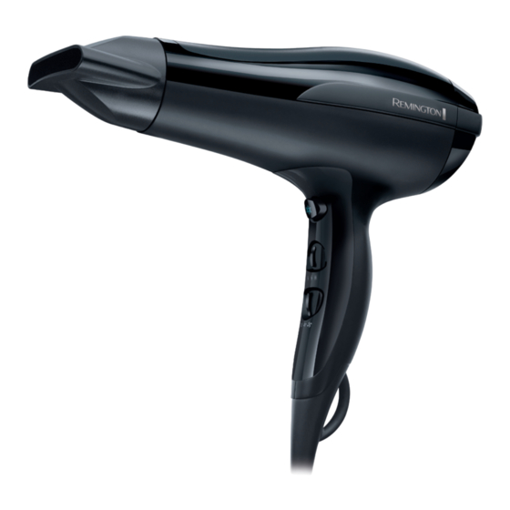 Remington D5210 Bedienungsanleitung