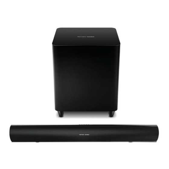 Harman Kardon SB26 Bedienungsanleitung