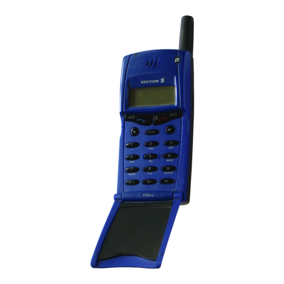 Ericsson T10s Handbücher