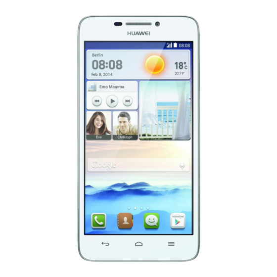 Huawei Ascend G630 Schnellstartanleitung