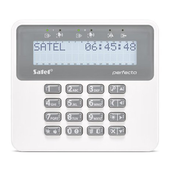 Satel PERFECTA Bedienungsanleitung