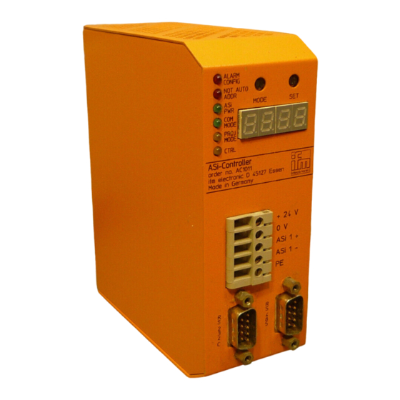 IFM Electronic AS-i Bedienungsanleitung