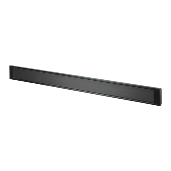 Fenix TERRACE HEATER 15 Bedienungs- Und Montageanleitung