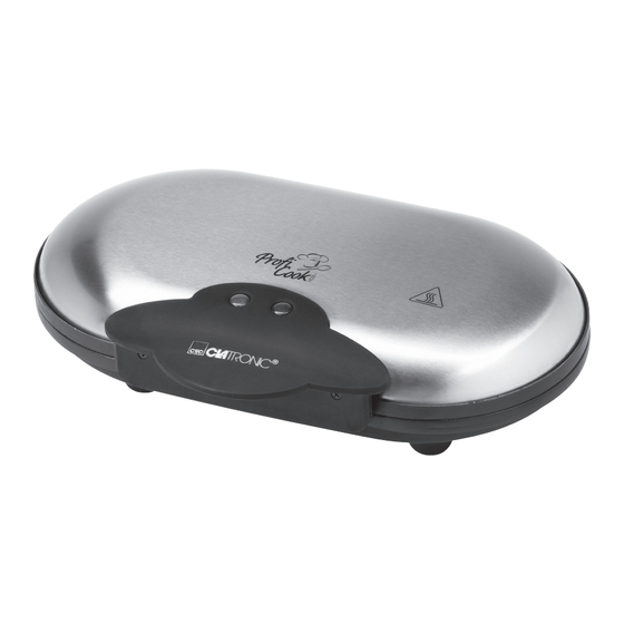 Clatronic wa 3169 profi cook Bedienungsanleitung