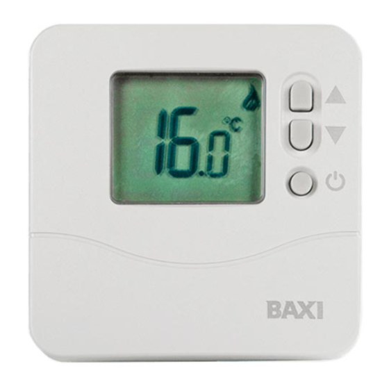 Baxi Roca TD-200 Installations-, Montage- Und Betriebsanleitung Für Den Installateur Und Den Benutzer