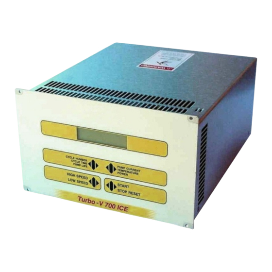Agilent Technologies Turbo-V 700 ICE Bedienungshandbuch