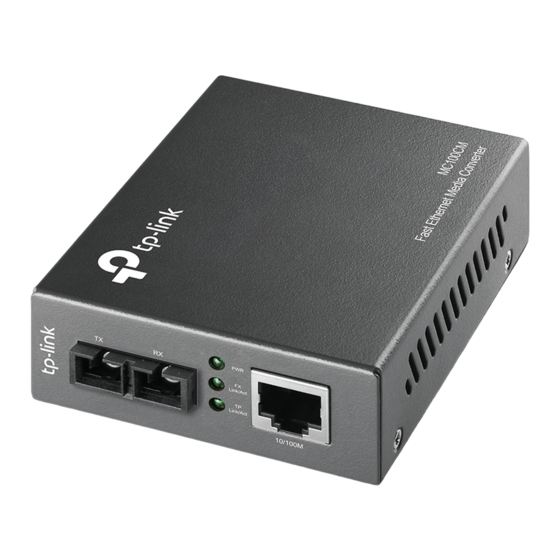TP-Link MC100CM Benutzerhandbuch